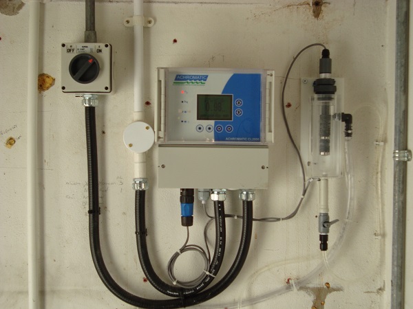 Chlorine Analyser in Distribution Monitoring Application.